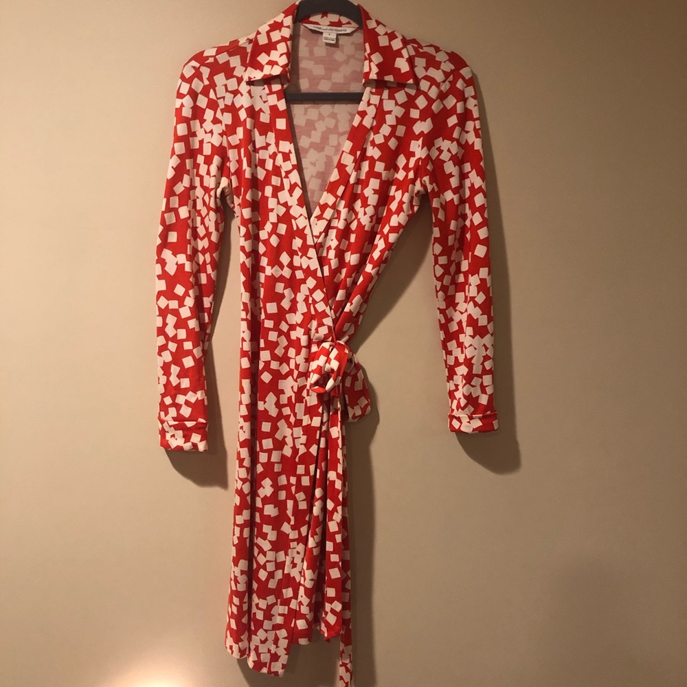 DVF wrap dress